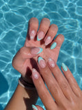 Turquoise Spring Predesigned Press Ons