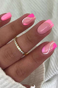 Rosy Mirage Predesigned Press Ons