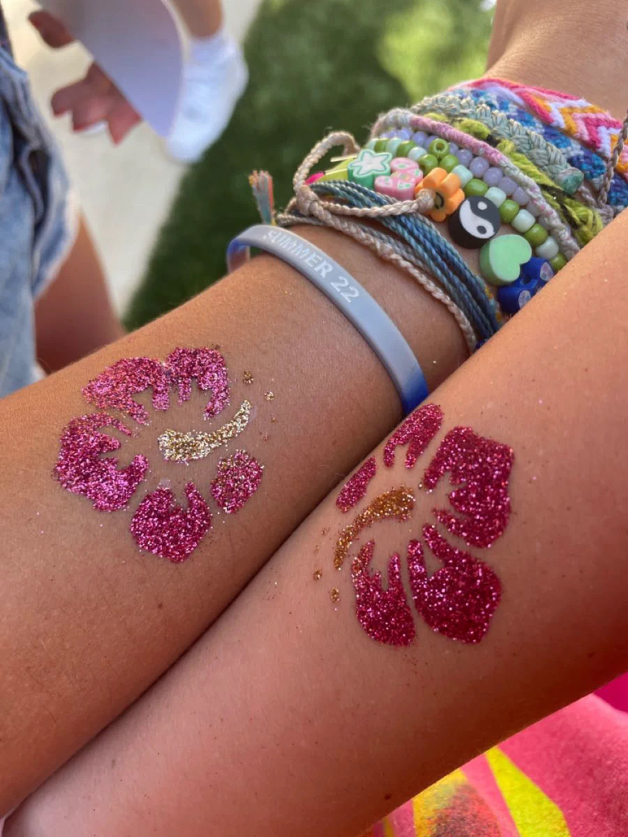 Desert Sparkle Glitter Tattoo